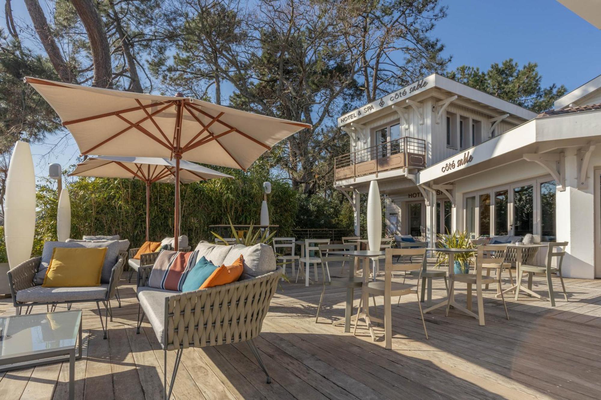 Hotel Cote Sable Lège-Cap-Ferret Dış mekan fotoğraf
